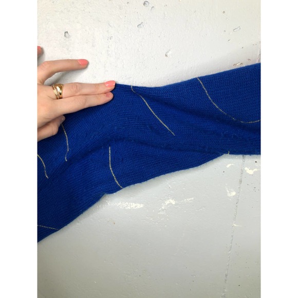 Womens JOLLY SWEATERS Ugly Christmas Sweater,‎ Sz L Primary Colors - Picture 4 of 7